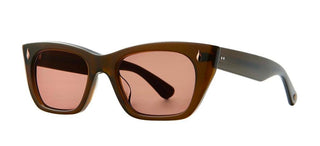 Garrett Leight WEBSTER SUN unisex Brown Squared Sunglasses