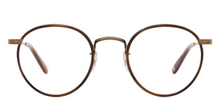 Garrett Leight WILSON unisex Brown Round Eyeglasses