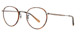 Garrett Leight WILSON unisex Havana Round Eyeglasses