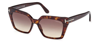 Tom Ford WINONA FT 1030 women Havana Squared Sunglasses