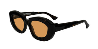 Kuboraum X23 Unisex Black Geometric Sunglasses