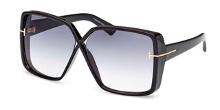 Tom Ford YVONNE FT 1117 women Black Butterfly Sunglasses