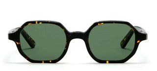 L.G.R ZANZIBAR unisex Havana Geometric Sunglasses