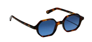 L.G.R ZANZIBAR unisex Havana Geometric Sunglasses