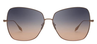 Dita ZAZOE unisex Rose gold Butterfly Sunglasses