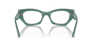 Ray-Ban ZENA RX 7330 unisex Green Geometric Eyeglasses