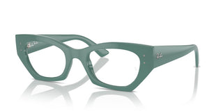 Ray-Ban ZENA RX 7330 unisex Green Geometric Eyeglasses