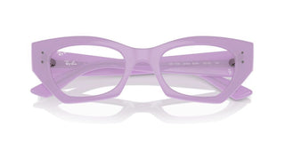 Ray-Ban ZENA RX 7330 unisex Violet Geometric Eyeglasses