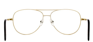 zerOne five ZO 790 unisex Gold Pilot Eyeglasses