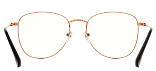 zerOne five ZO 924 women Rose gold Geometric Eyeglasses