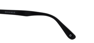 zerOne five ZO AC45 women Black Round Eyeglasses