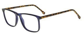 zerOne five ZO CP132 men Blue Geometric Eyeglasses